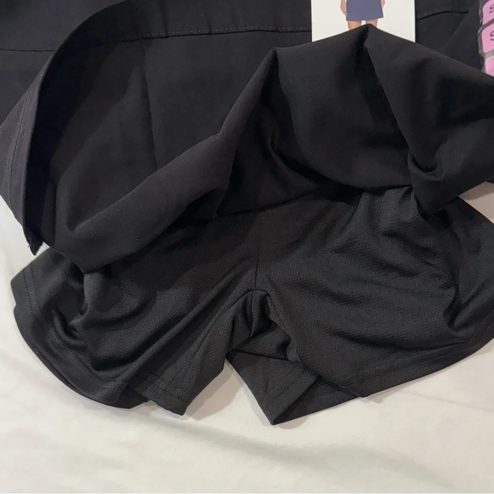 Rafaella Skort Womens Small Black Pull On Stretch Golf Tennis Skirt NWT